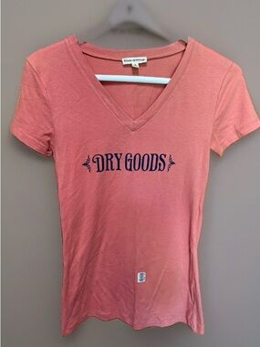 Women’s ’Dry Goods’ Fitted V Neck T Shirt